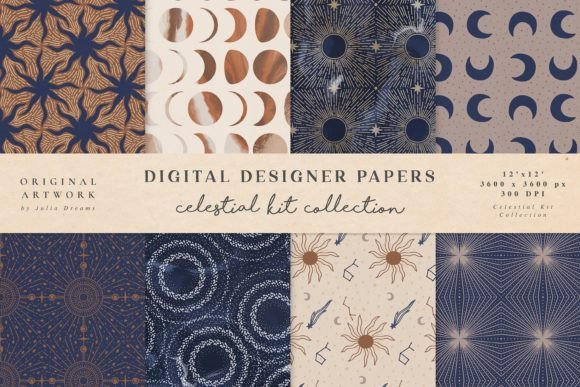 Celestial Kit Seamless Patterns: A Designer's Guide to Cosmic Branding