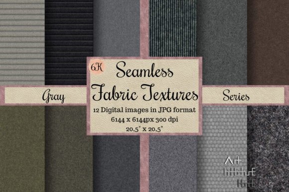Gray Fabric Textures: A Versatile Design Collection