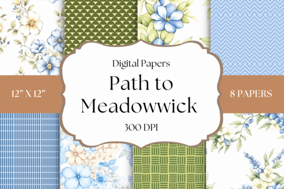 Path to Meadowwick: Digital Papers for a Serene Aesthetic