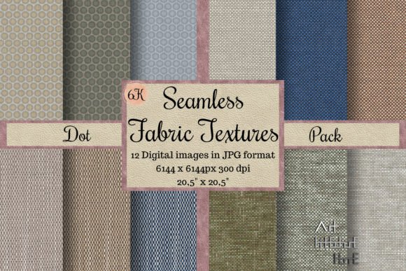 Seamless Fabric Textures - Dot Pack 6K: A Designer's Digital Toolkit