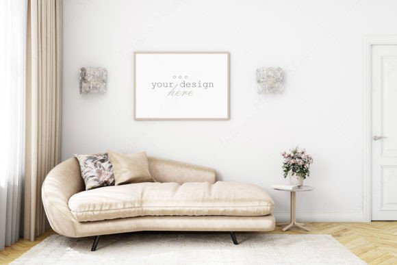 Showcase Your Art: A Professional Living Room Mockup Guide