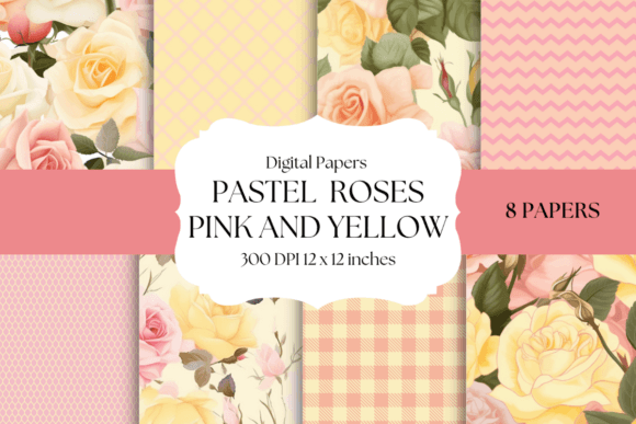 Soft Romance: Using Pastel Rose Patterns in Your Designs