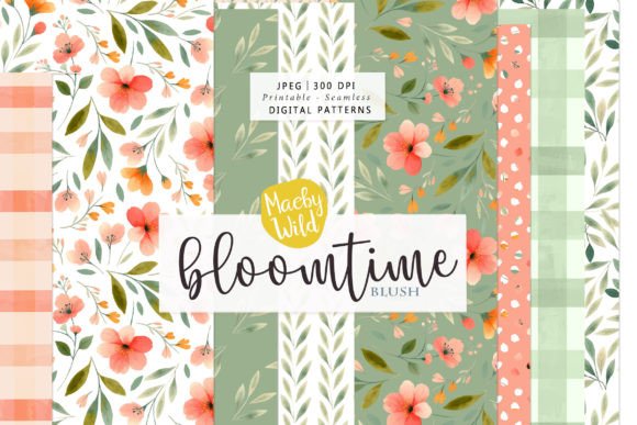 Soft Watercolor Florals for Elegant Designs